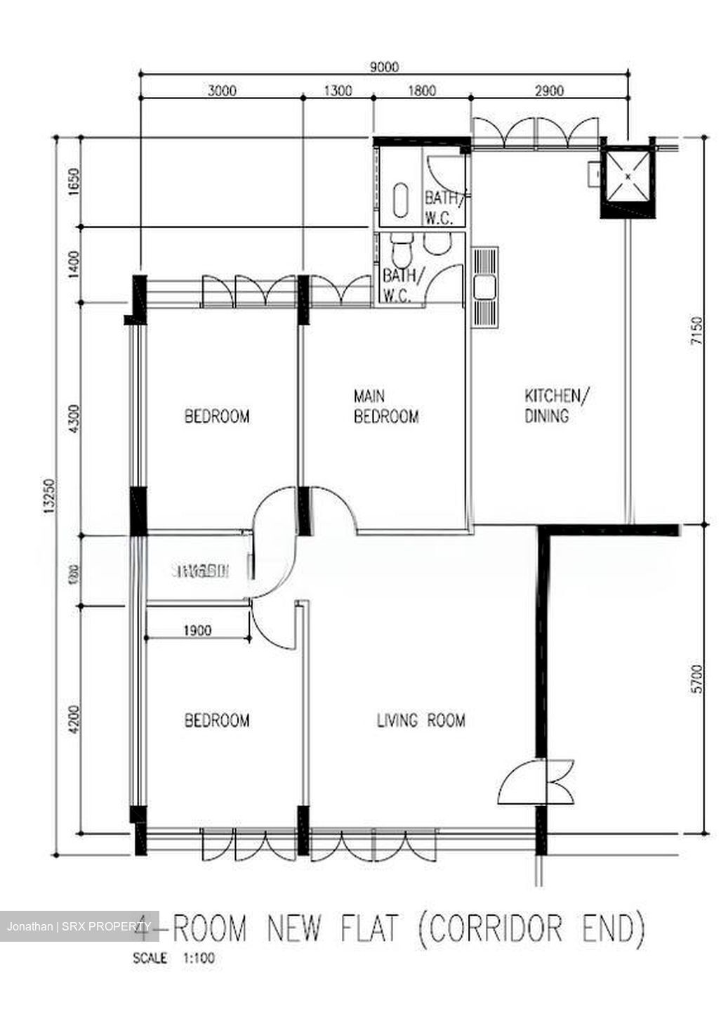 Blk 80 Bedok North Road (Bedok), HDB 4 Rooms #566236271